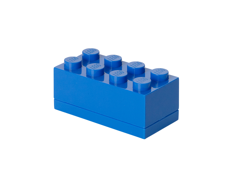 Lego Lunch Stockage Mini Boîte 8 For Snacks 4 Colours
